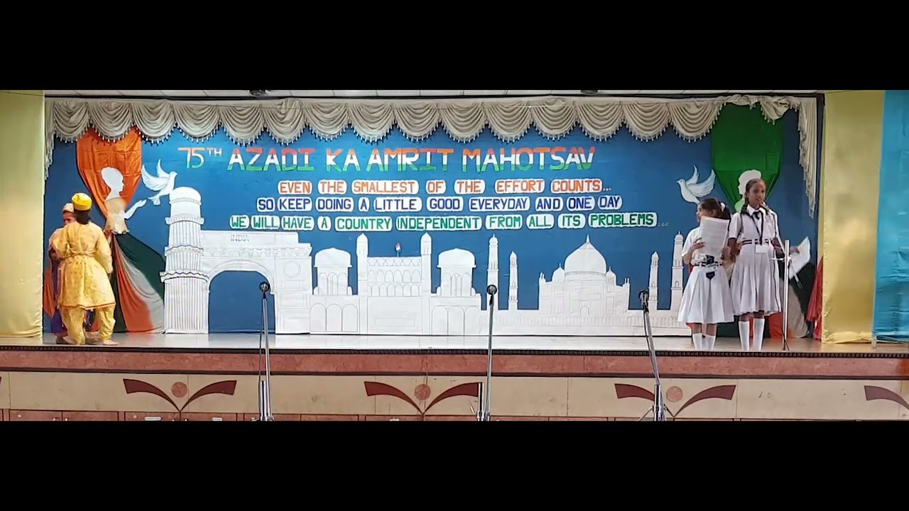 Azadi Ka Amrit Mahotsav By Class VI of KUGIC 2022