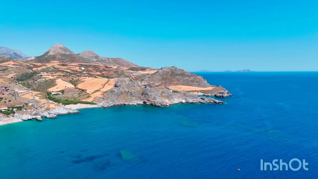 Greece, Crete, Damnoni beach 🏖️