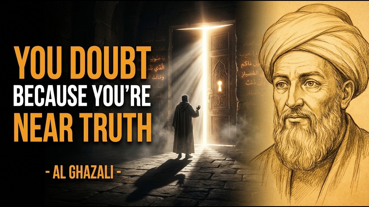 You Doubt Because You’re Near Truth – Al Ghazali’s Silent Signal