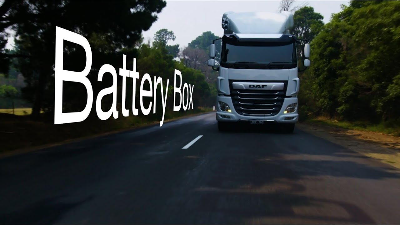 DAF Driver Training - Battery Box - XF & CF