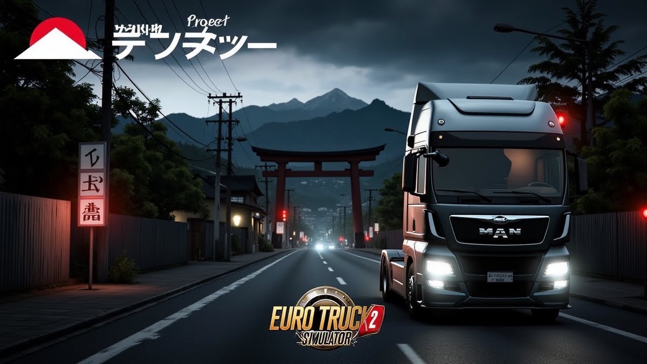 POV: ETS 2 - Project Japan # 1 || Life starts in Tokyo! #ets2community #projectjapan
