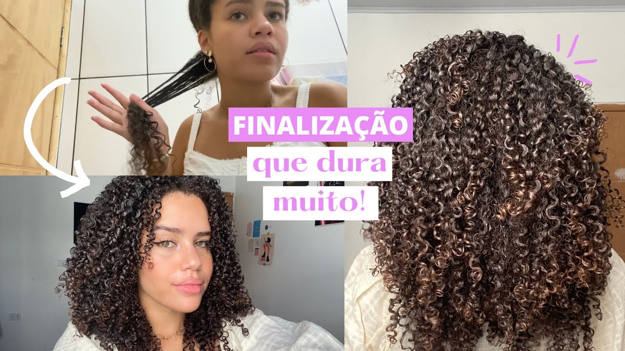 MINHA FINALIZAÇÃO DO MOMENTO 2023 - Cabelo cacheado 💗