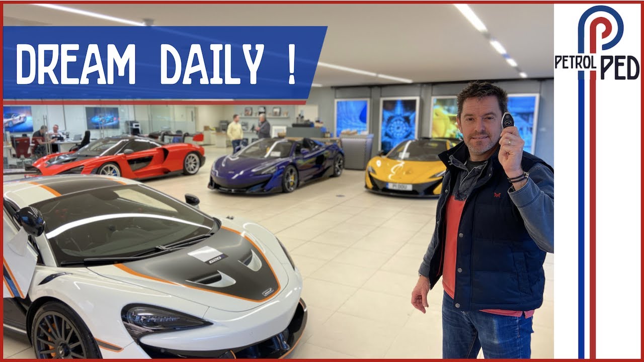 McLaren New Forest gave me a car for hitting 50K Subs !!