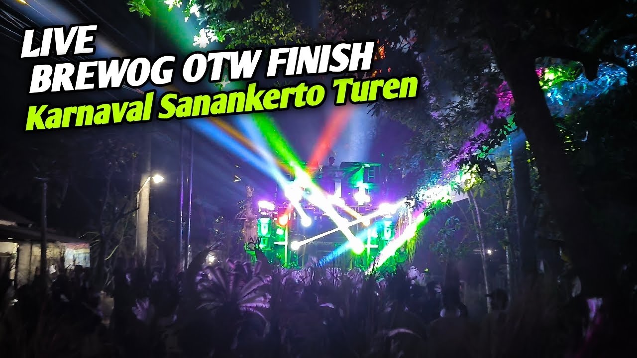 Kawal BREWOG menuju Finish  karnaval Sanankerto Turen