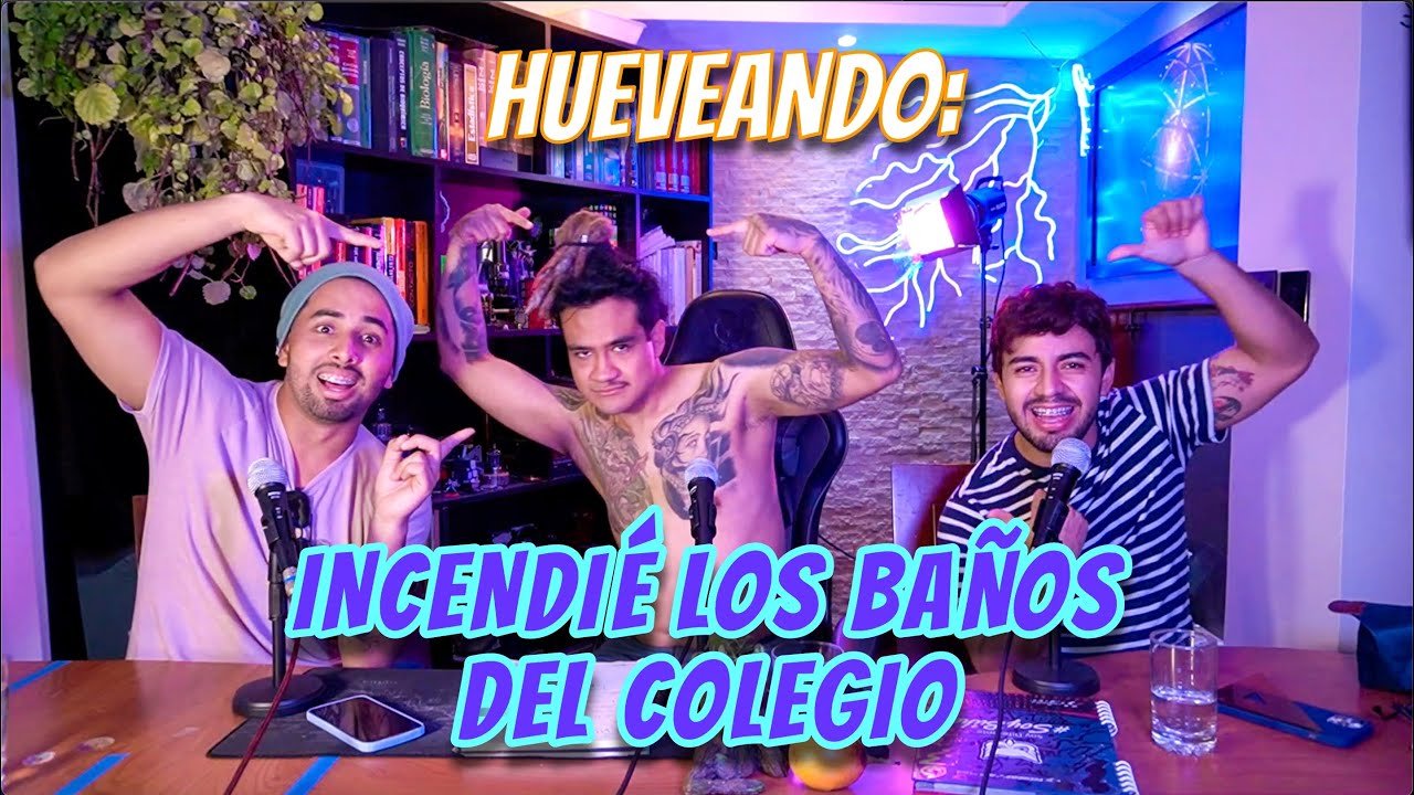 Hueveando ft Esquesoybrandon: Incendi&eacute; los ba&ntilde;os del colegio - Capitulo 7