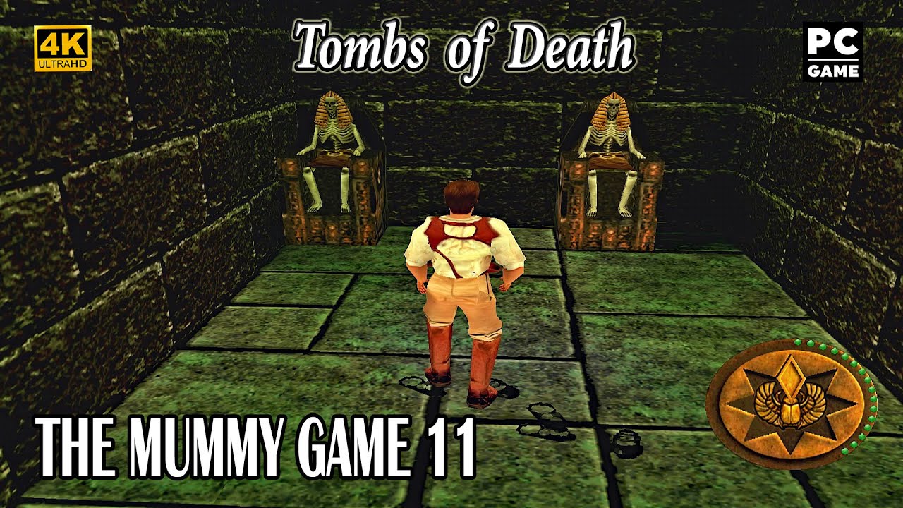 Tombs of Death - The Mummy Video Game Level 11 - All Perfect Zones 4K