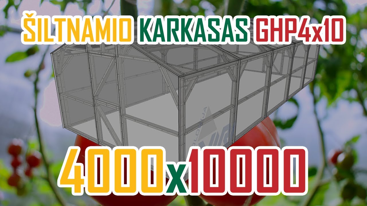 &Scaron;iltnamio karkasas GHP4x10