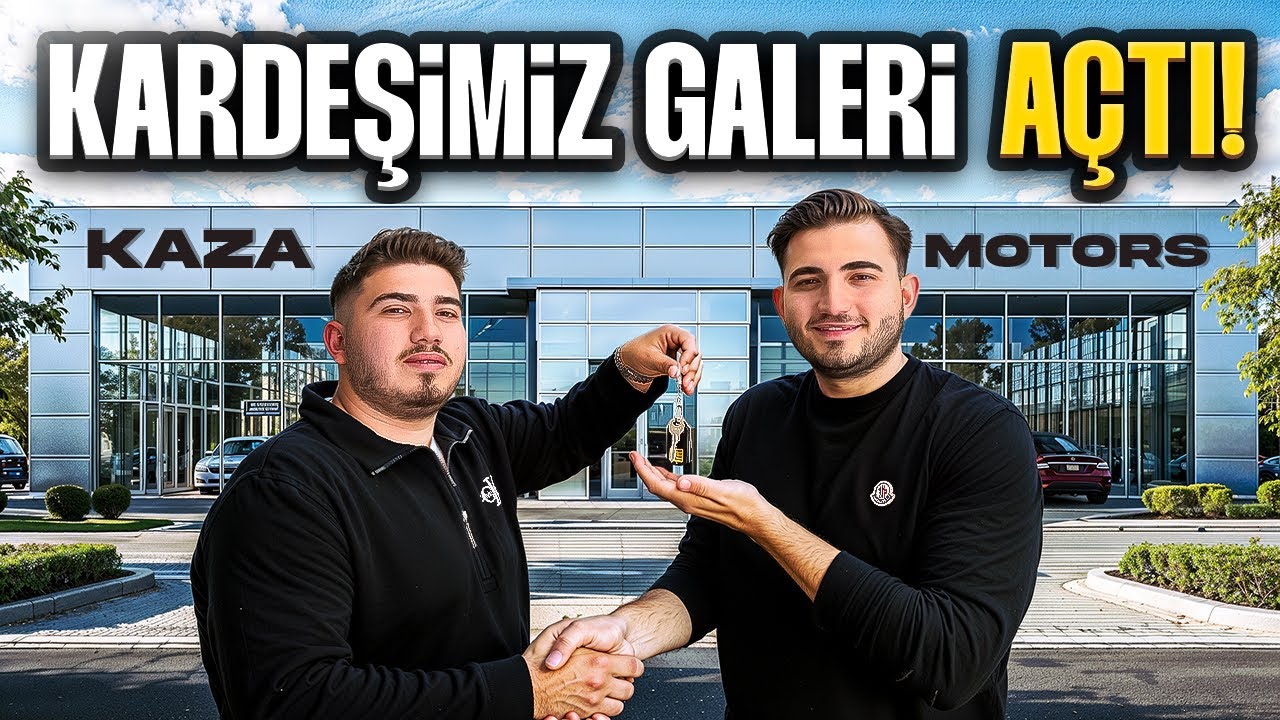 KARDEŞİMİZ GALERİ AÇTI! BMW M3 ALMAYA GİTTİK!