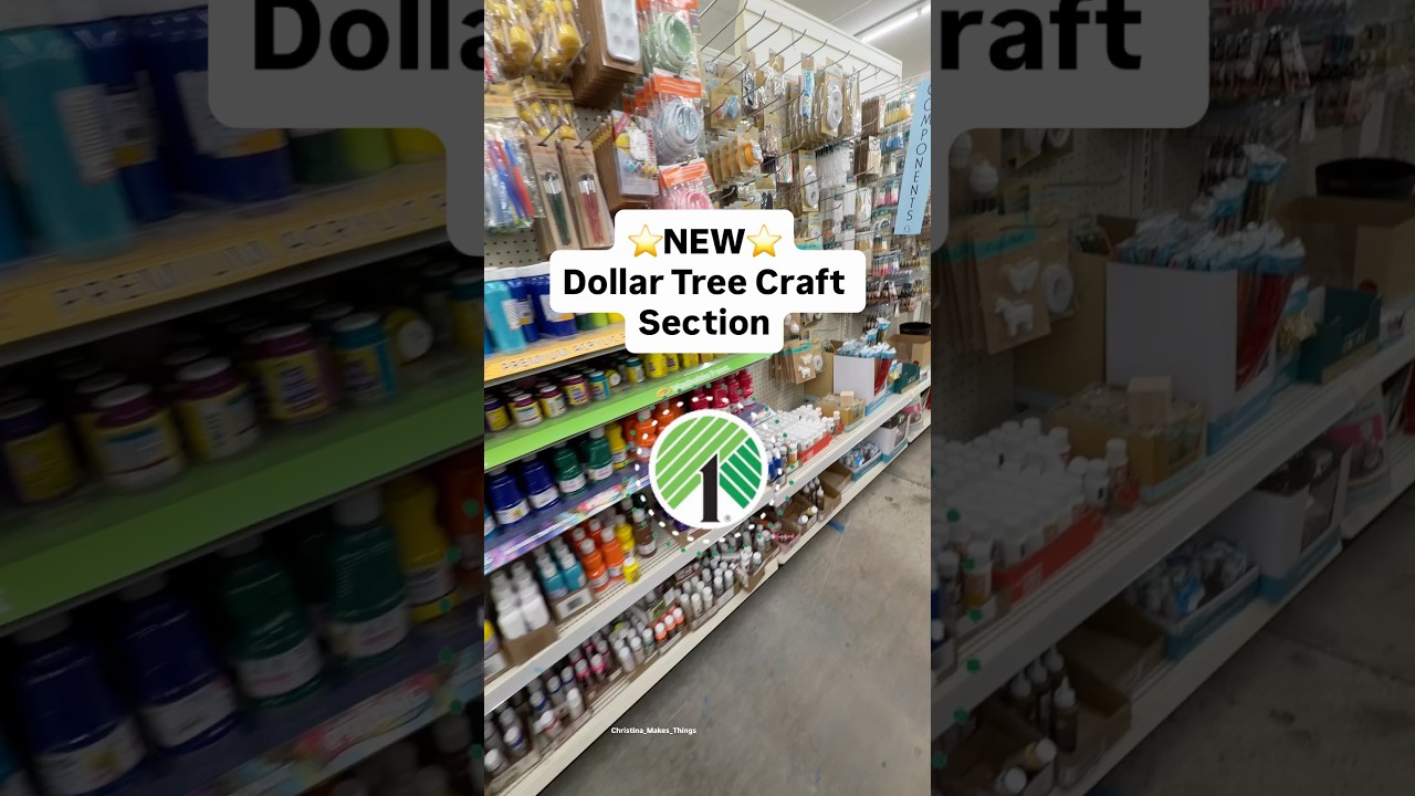 Отдел товаров для рукоделия в Dollar Tree становится лучше! #находкивDollarTree #бюджетноерукодел...