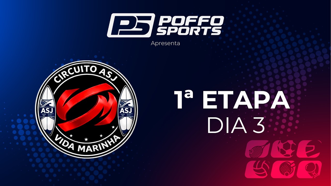 1&ordf; ETAPA CIRCUITO ASJ VIDA MARINHA 2026 | DIA 3 | SURF DIRETO DA JOAQUINA 🌊
