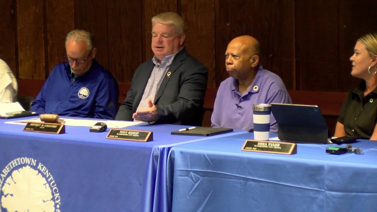 City of Elizabethtown Council Meeting