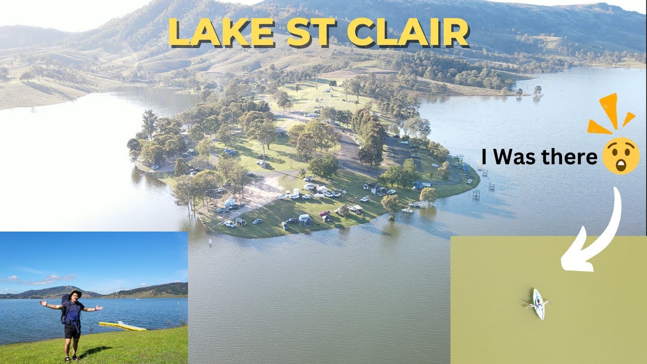 HOW TO SPEND 3 DAYS Camping at Lake St Clair Camping Ground 😵😍 #sydneyaustralia #newsouthwales