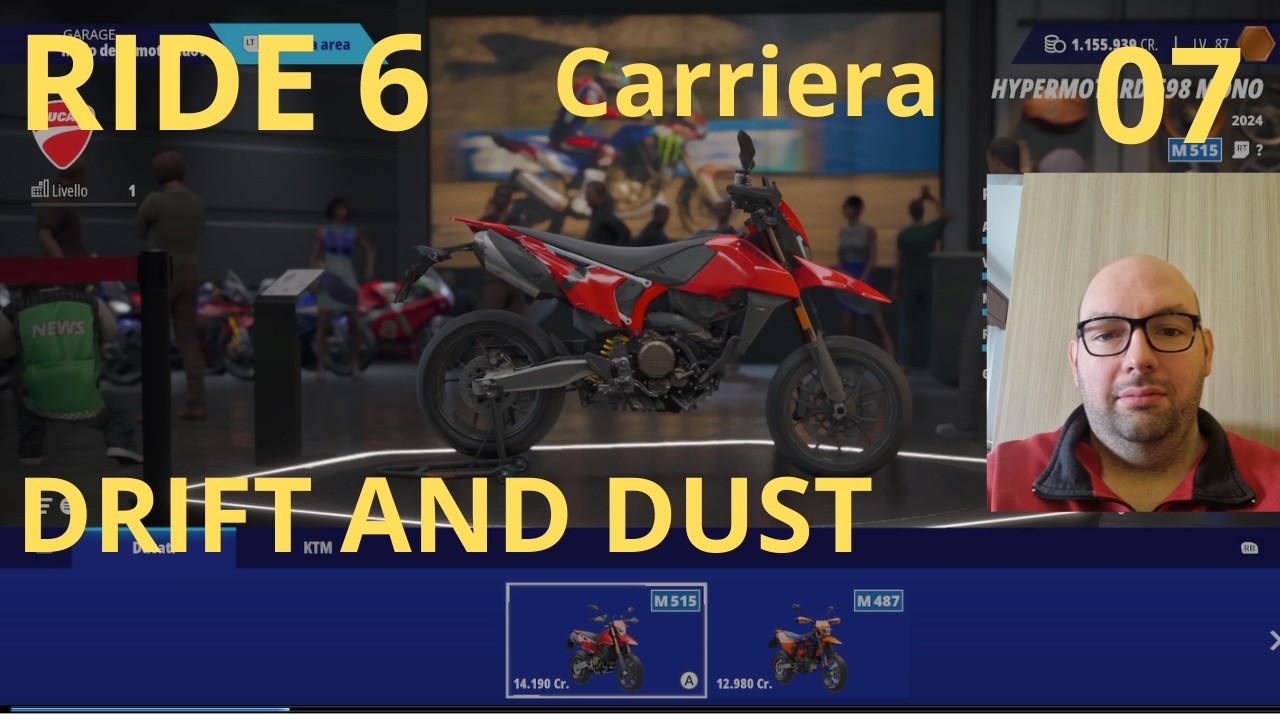 Ride 6 Xbox serie x Carriera ep 07 Drift and Dust .