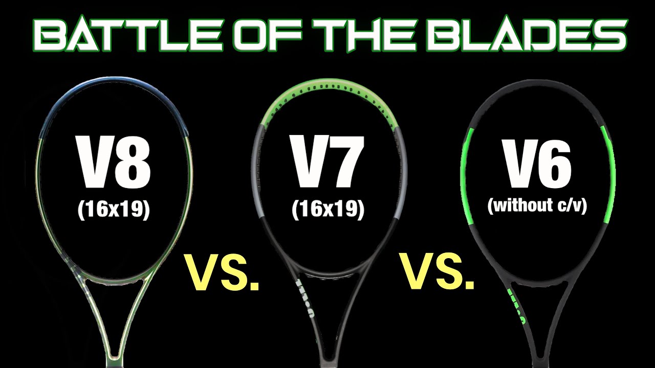 BATTLE OF THE BLADES - Wilson Blade V8 vs. V7 vs. V6 (no CV) - Comparison & Full In-depth Review