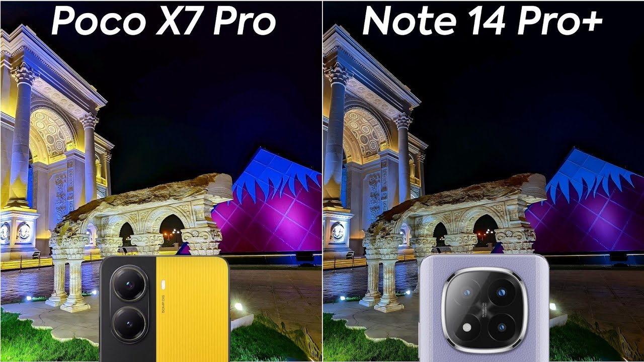 Poco X7 Pro vs Redmi Note 14 Pro Plus Camera Test Comparison