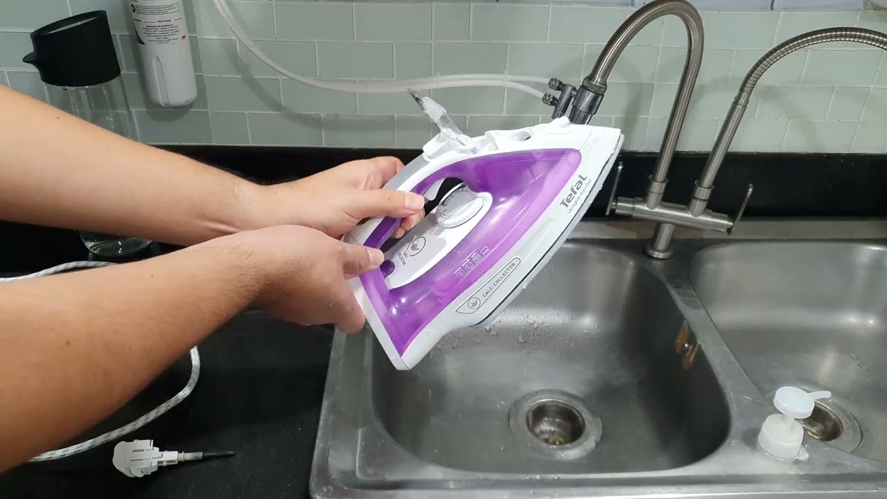 Tefal Steam Iron Descaling ล้างตะกรันเตารีดไอน้ำ