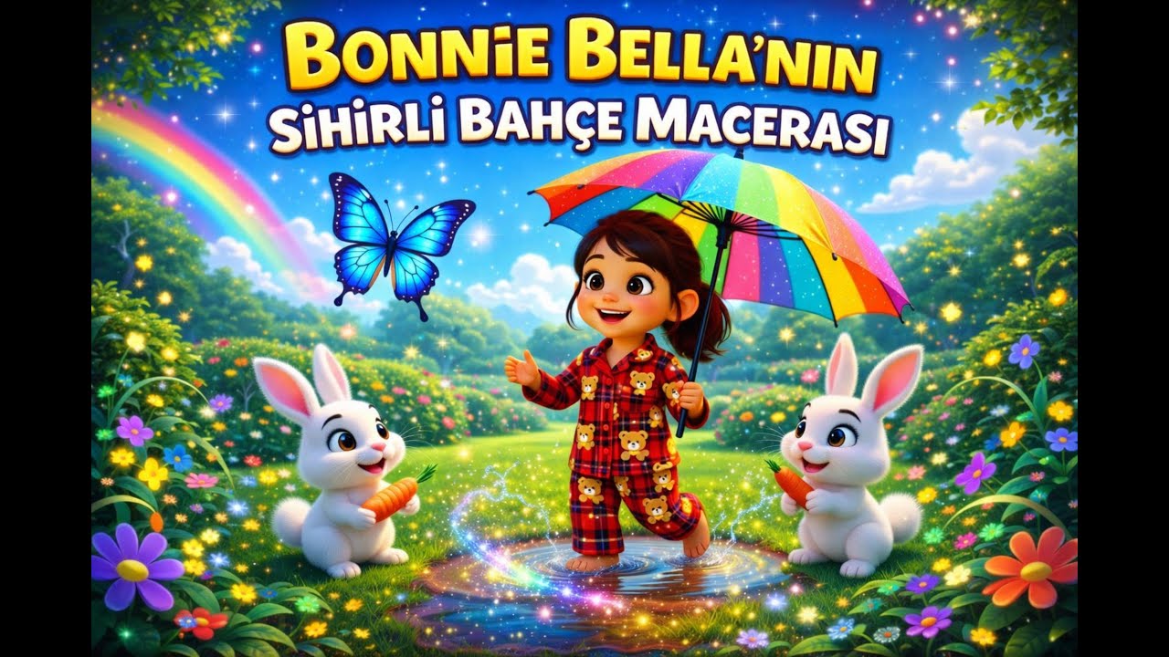 ✨ Bonnie Bella'nın Sihirli Bahçe Macerası! 🐰🌈