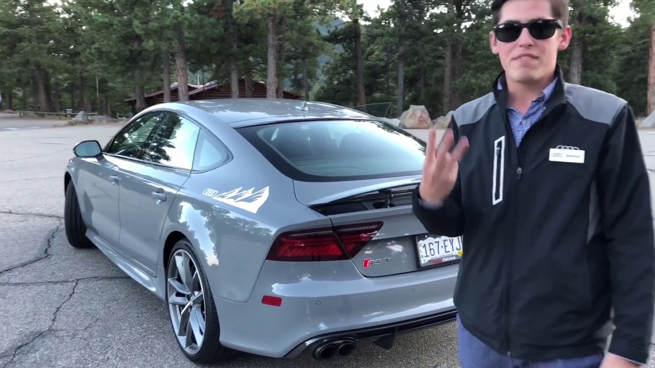 Обзор Audi RS7 2017 года выпуска