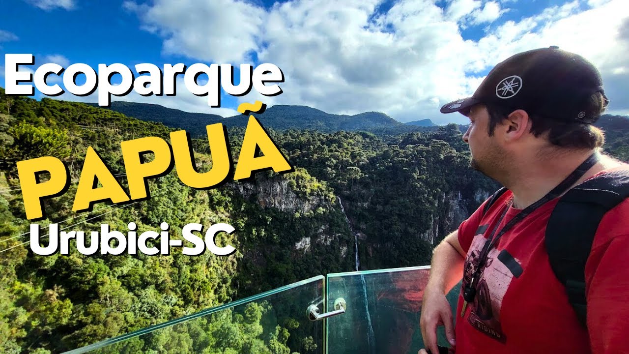 Africa Twin no Ecoparque Papuã, Urubici-SC.