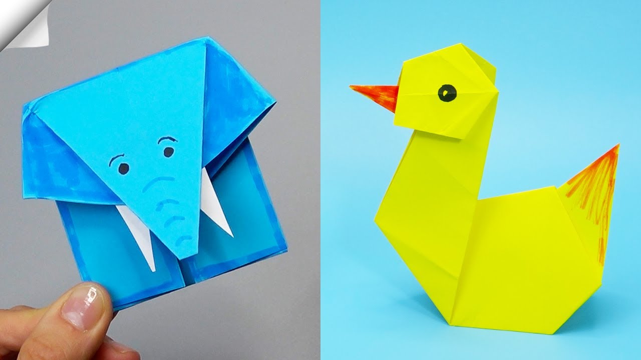6 moving Paper toys | Easy paper crafts