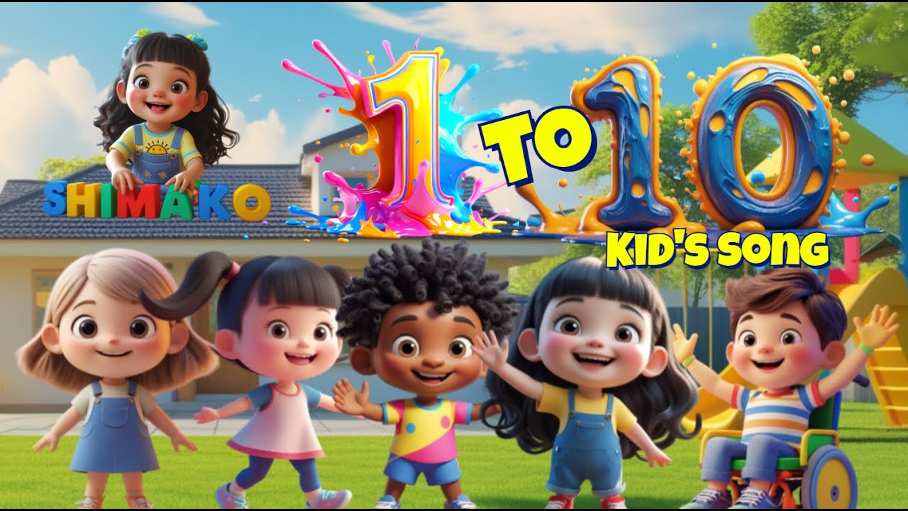 Numbers Song - Learn to Count from 1 to 10 | Nursery Rhymes and Kids Songs #countingsongs