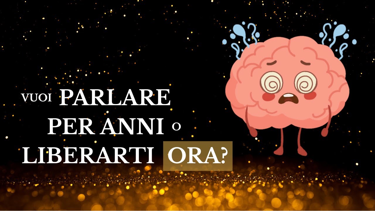 Continuare a parlare all'infinito, o liberarti davvero dai tuoi problemi interiori?