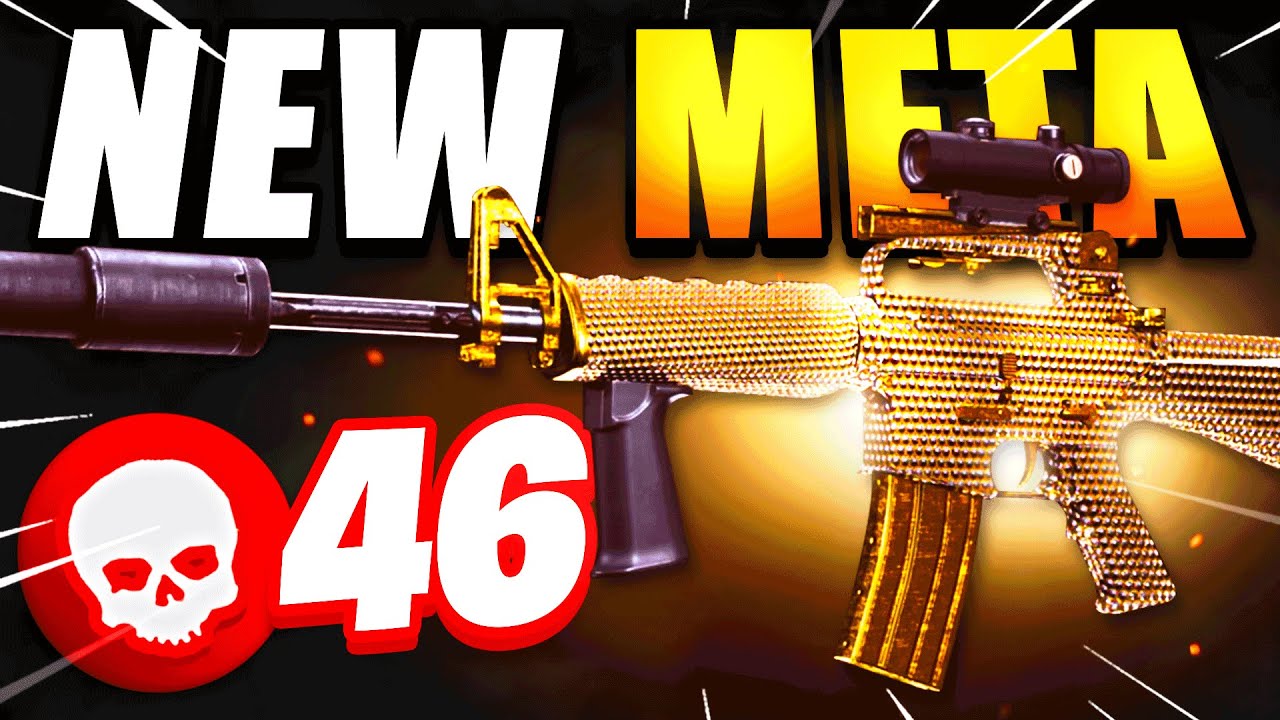 *46 KILLS* 1 BURST M16 Class Is the NEW META! 🤯 (Cold War Warzone)
