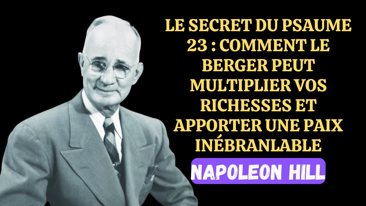 Le secret du Psaume 23 : Votre guide vers la richesse et la paix.