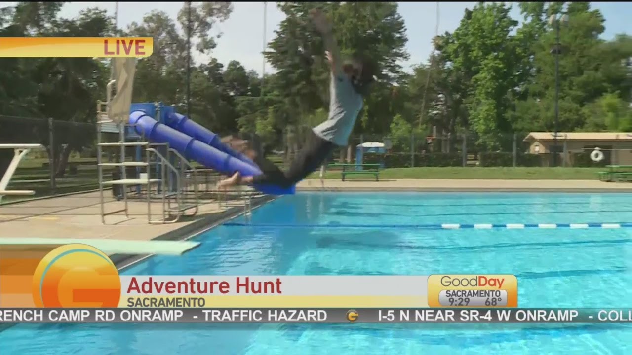 Adventure Hunt: Ashley Takes A Dive