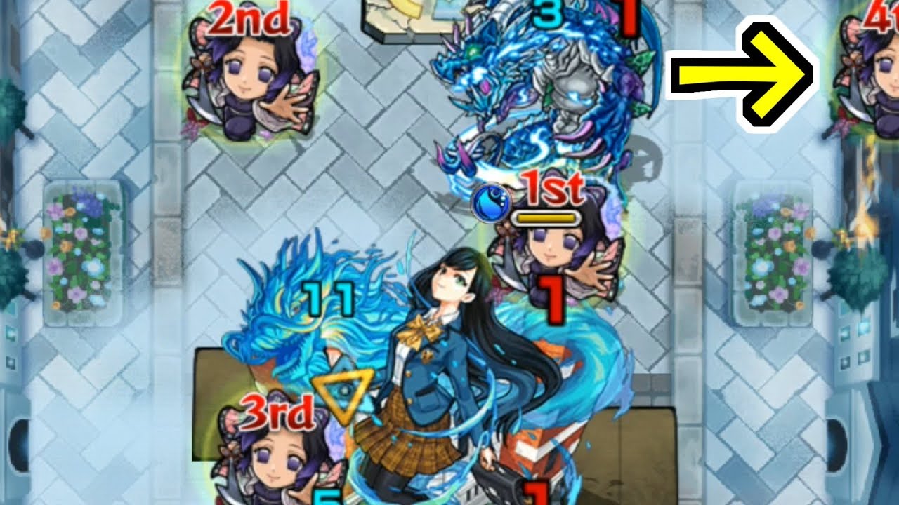 しのぶさん怖すぎ。蓬莱もびびる【モンスト】