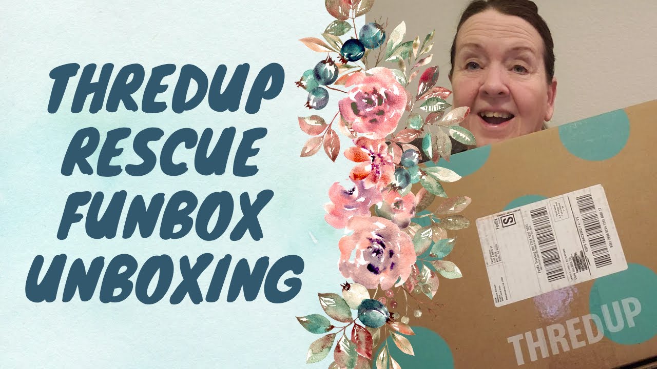 ThredUp Rescue Fun Box unboxing - I got something pretty great!