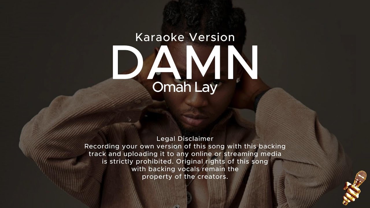 Omah Lay - Damn (Karaoke Version)
