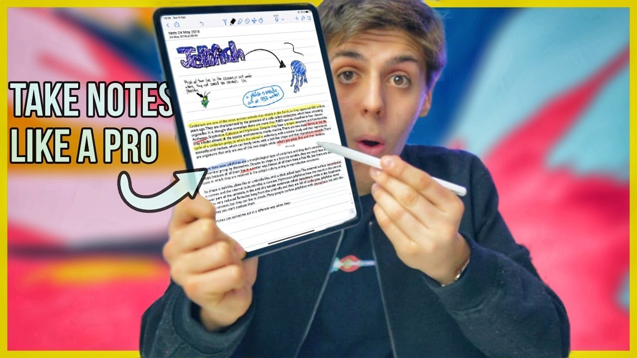 Take Notes on iPad PRO like a PRO!