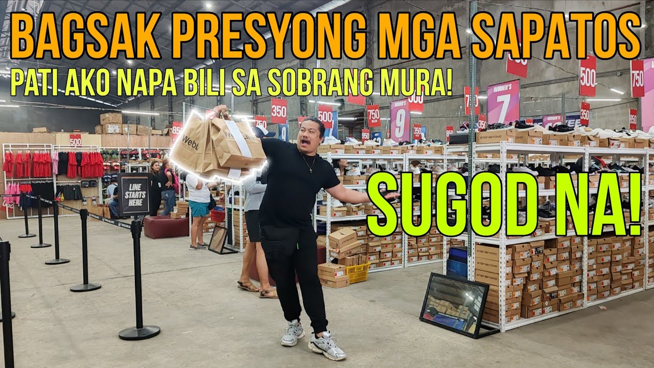 MGA BAGSAK PRESYONG MGA SAPATOS... SUGOD NA! 