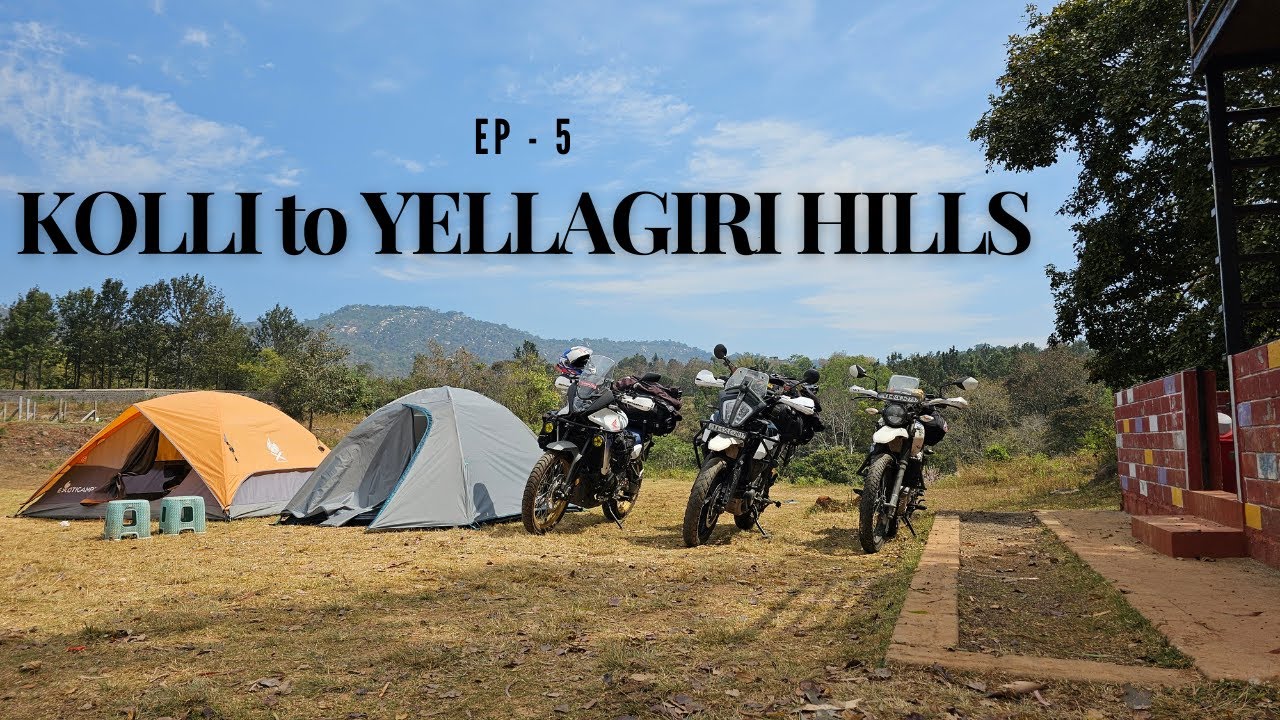 Kolli to Yellagiri Hills on Honda Transalp XL 750 | EP - 5