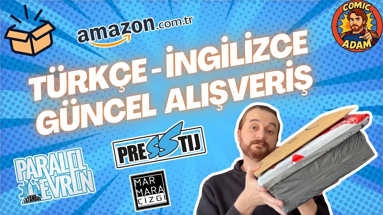 KARIŞIK GÜNCEL ÇİZGİ ROMANLAR #2 (Türkçe - İngilizce) 📦 ALIŞVERİŞ 47