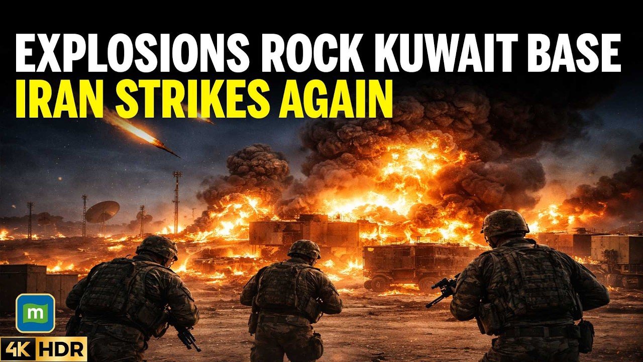 Iran Continues Attack On U.S. Bases, Explosions Heard At U.S. Military Base In Kuwait