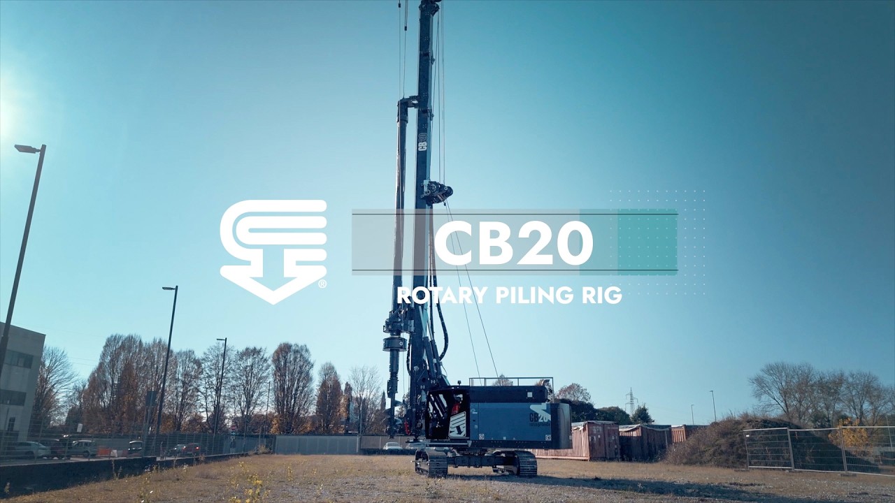 Casagrande CB20 | New CB Series hydraulic piling rig for deep foundation drilling