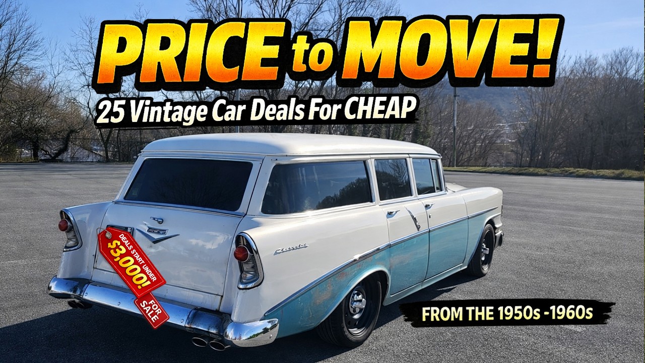 Why Are These Classic Cars for Sale So Cheap 25 Vintage Car Deals By Owner!