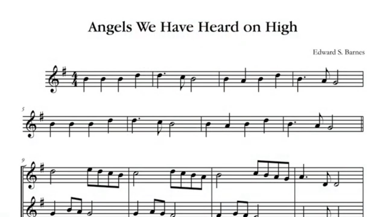 Angels we have Heard on High | Unadorned Trumpet Carol