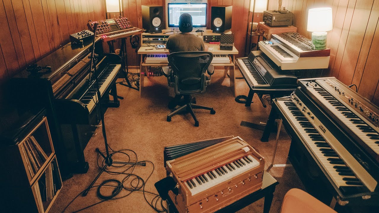 Desert Island Keyboards & Synths | Grant Pittman's Studio Tour