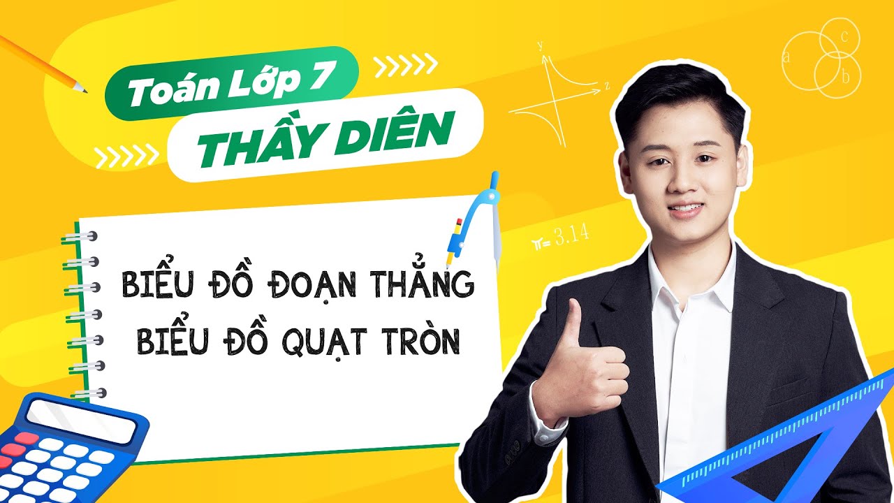 Toán lớp 7 - Biểu đồ đoạn thẳng - Biểu đồ quạt tròn - Thầy Lê Ngọc Diên