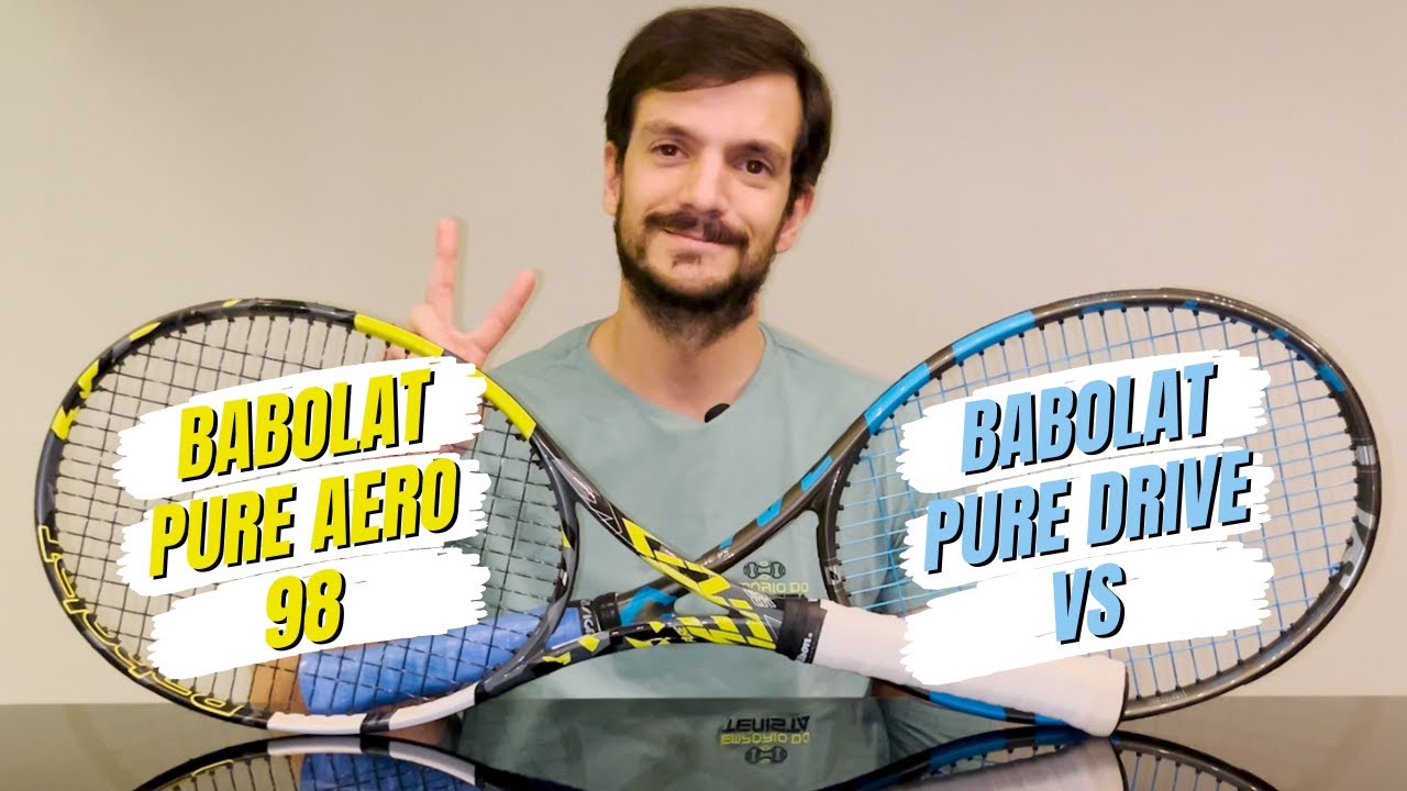 Babolat Pure Aero 98 x Babolat Pure Drive VS - A Melhor Comparação de Raquetes é AQUI!
