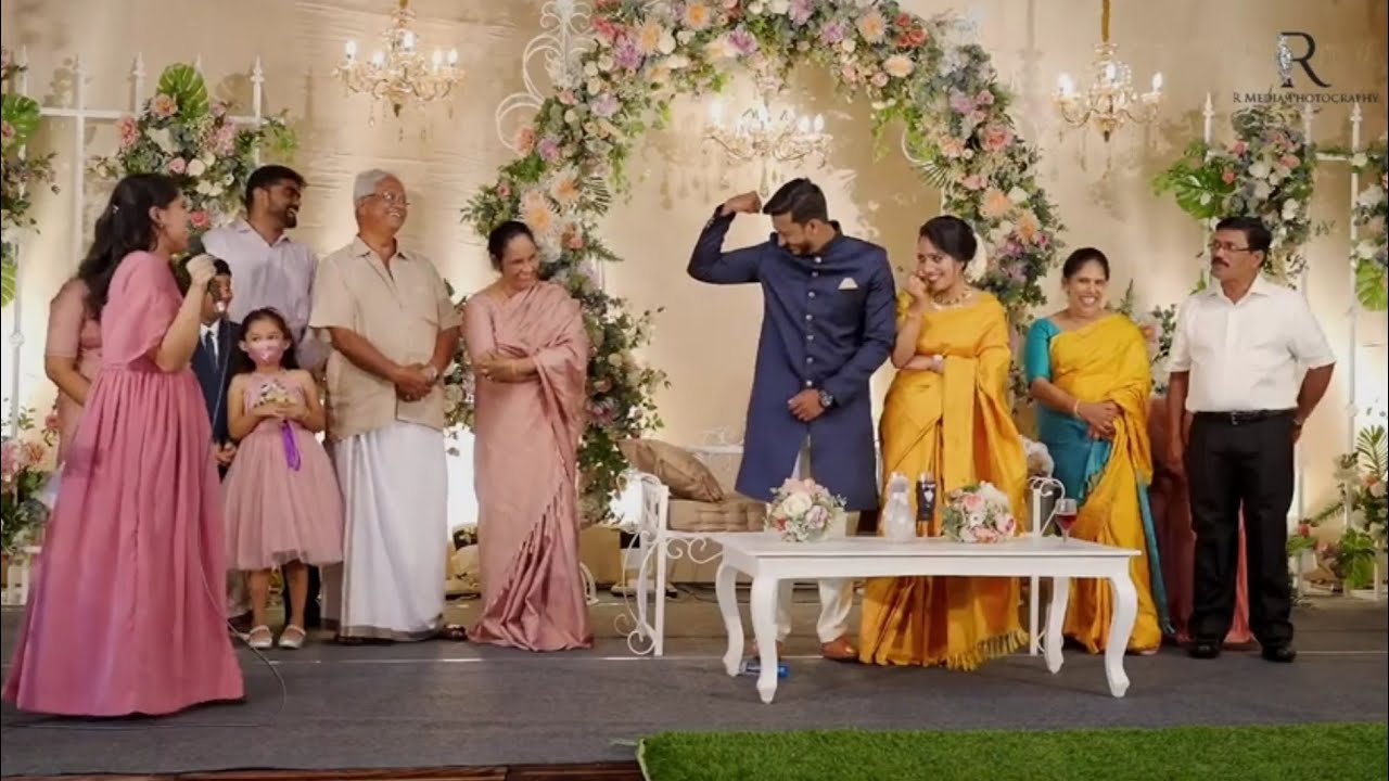 #KeralaChristianWeddingAnchoring|#EngagementComperingScript|#AdipolyLivelyAnchoring Part-1|#annajain