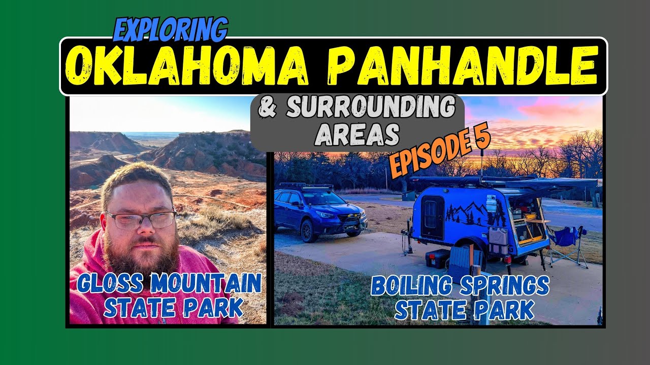 Boiling Springs and Gloss Mountain State Parks