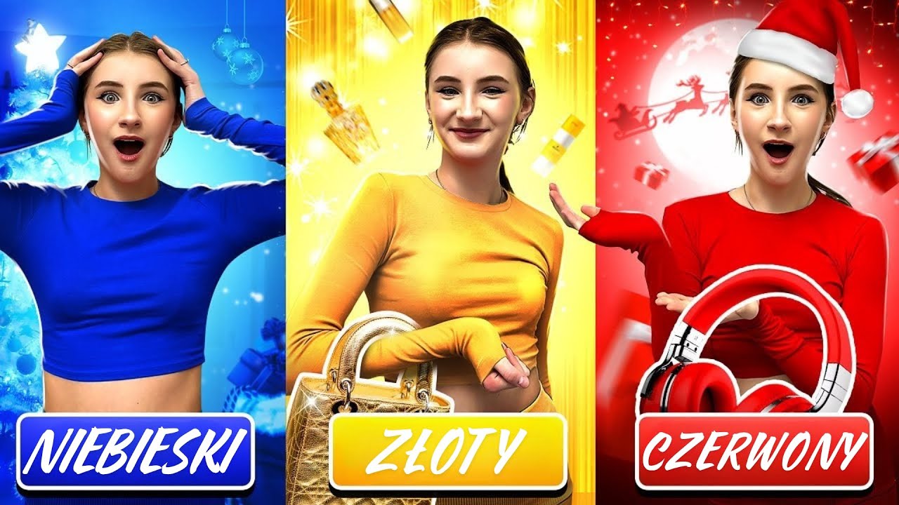 Noworoczny Challenge🎄 ZAKUPY KOLORAMI w IKEA i innych sklepach 🎁 razem z Miss Nicole