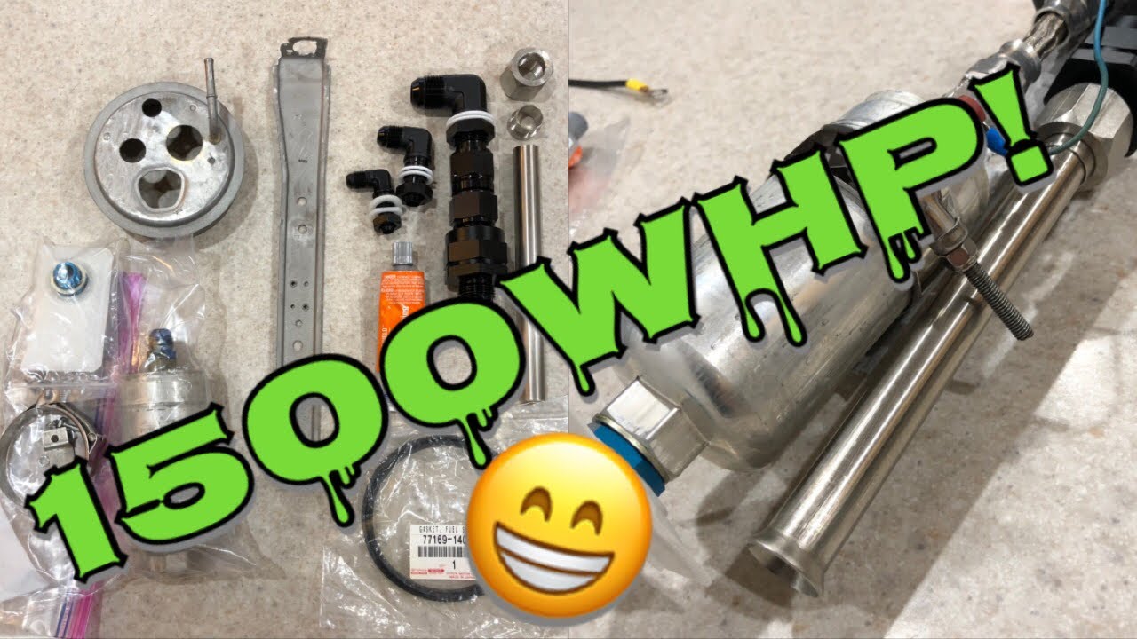 1000hp Supra Build | Part 5 | Fuel Hanger Modification & Fuel Line Fab E85 E98