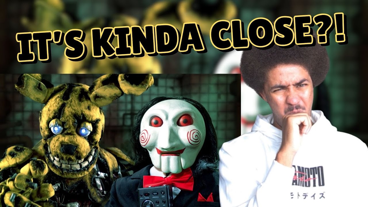 RAPPER REACTS TO Jigsaw vs Springtrap - RAP BATTLE! - ft. Shwabadi