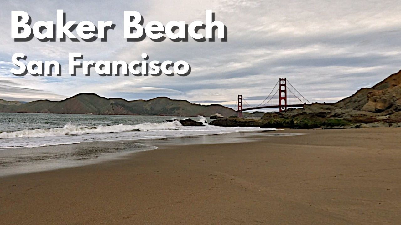 Baker Beach | San Francisco — Scenic Real-Time Coastal Walk (No Music)