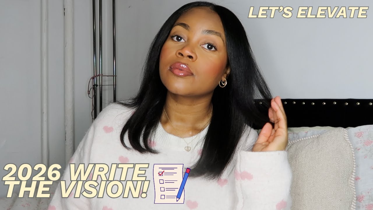 10 things that we can do to elevate our life in 2026!♡ Let's walk in purpose! ♡ Write the vision!